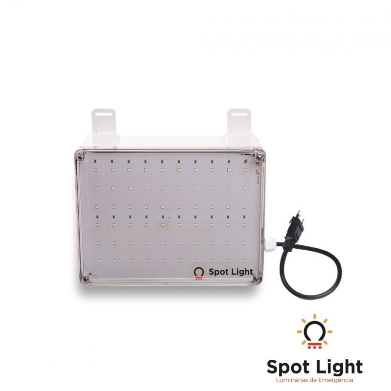 BLE02 Box Luminária de Emergência 60 LED´s - Autônoma